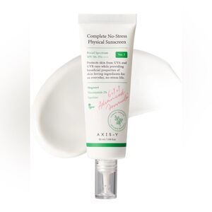 AXIS-Y Complete No-Stress Physical/Mineral Sunscreen - SPF 50 w/ 2% Niacinamide